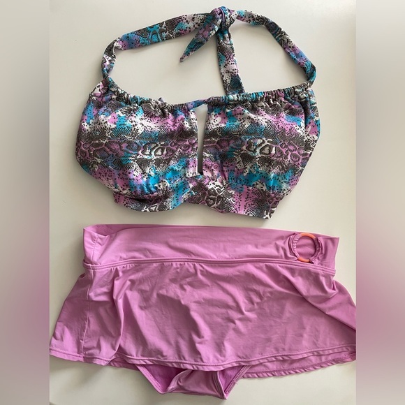 La Vie En Rose Bikini Swim Bathing Suit 2 Piece Swimwear Beach Large XL - Picture 1 of 9